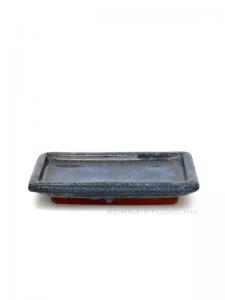 Bonsai alátét 10cm szögletes kék